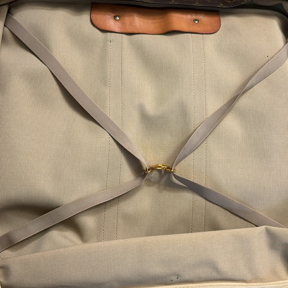 Louis Vuitton Travel Bag Sirius 55 Brown Monogram with Lock & Key - Picture 14 of 15